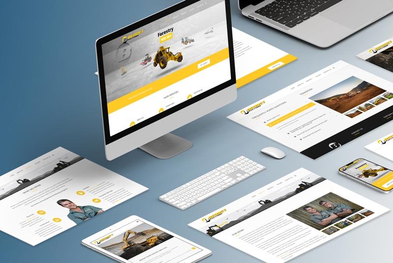 Bendet Plant and Towing - Isometric Computer Screens - Johannesburg Web Design